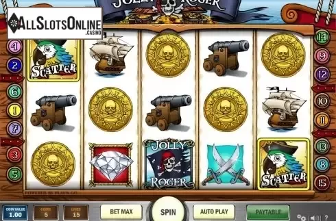 Scatters. Jolly Roger (Play'n Go) from Play'n Go