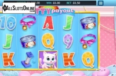 Game Workflow screen. Kitty Payout from Eyecon