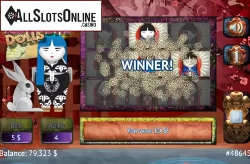Win Screen 2. Kokeshi Dolls from Vermantia