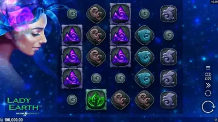 Lady Earth slot screenshot 1