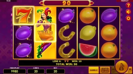 Lucky Joker 20 slot screenshot 3