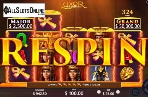 Wild Respin. Luxor from Pariplay