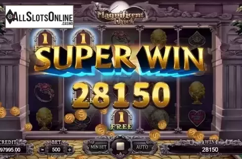 Big win screen