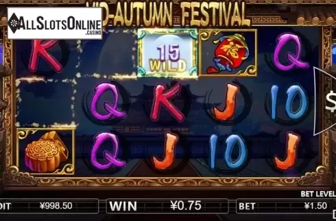 Win screen 1. Mid-Autumn Festival (Iconic Gaming) from Iconic Gaming