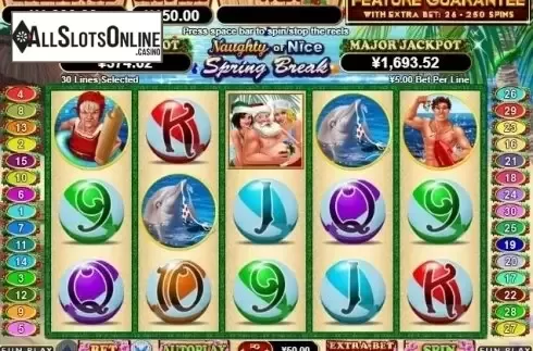 Reel Screen. Naughty or Nice Spring Break from RTG