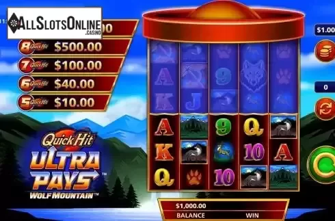 Game screen