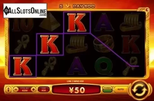 Win Screen 2. Ramesses Fortune from Skywind Group