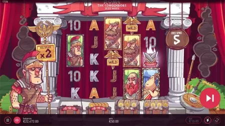 Rome – The Conquerors slot screenshot 4