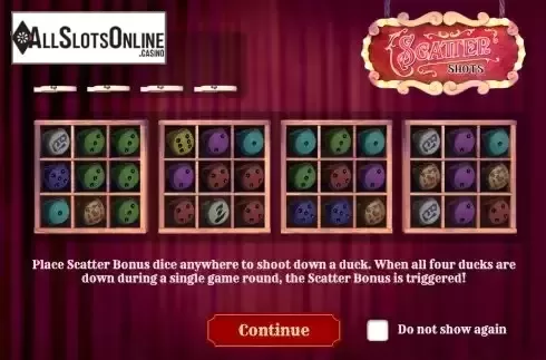 Intro screen