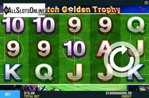 Reel Screen. Scratch Golden Trophy from Slot Factory
