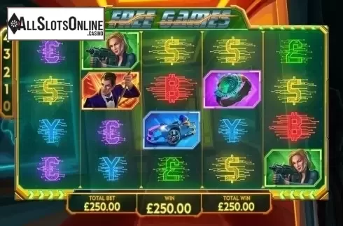 Free Spins. Spy Rise from Playtech