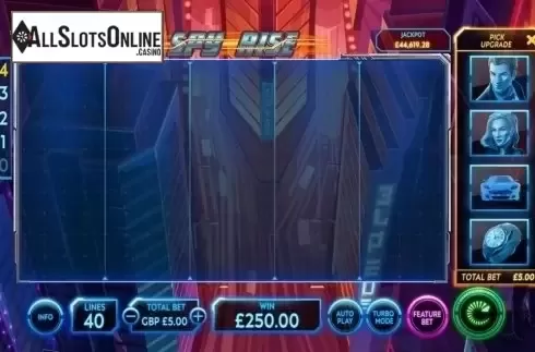 Feature Bet. Spy Rise from Playtech