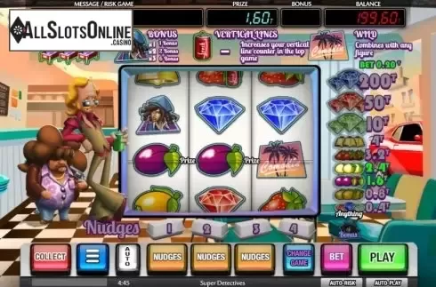 Win Screen. Super Detectives from MGA