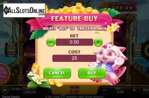 Feature Buy Screen