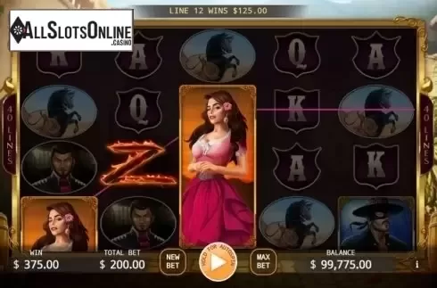 Win Screen 1. The Mask of Zorro (KA Gaming) from KA Gaming