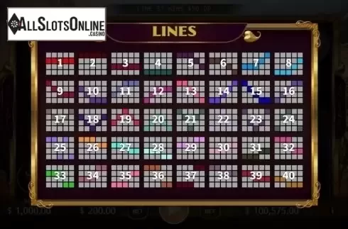 Paylines. The Mask of Zorro (KA Gaming) from KA Gaming
