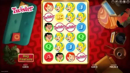 Twister slot screenshot 2