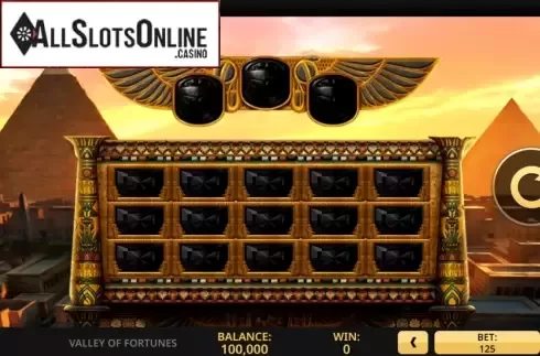 Reel Screen. Valley of Fortunes from High 5 Games