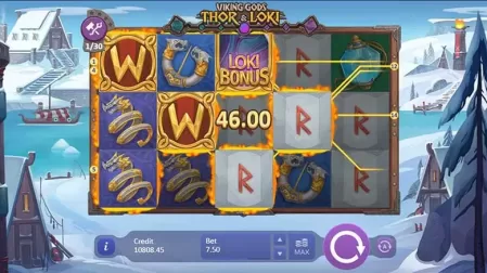 Viking Gods: Thor and Loki slot screenshot 3