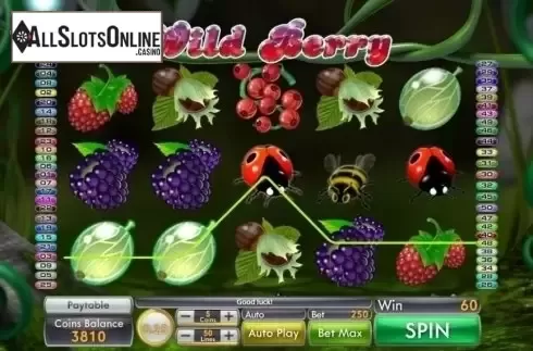 Win Screen . Wild Berry from Genii