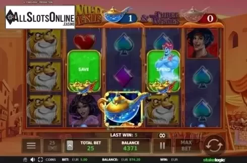 Lamp Bonus. Wild Genie from StakeLogic