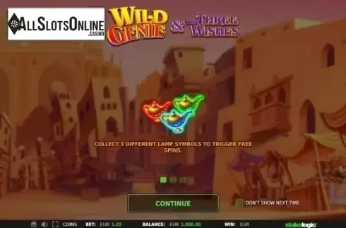 Intro 1. Wild Genie from StakeLogic