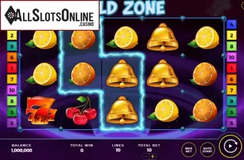 Reel screen. Wild Zone from Bally