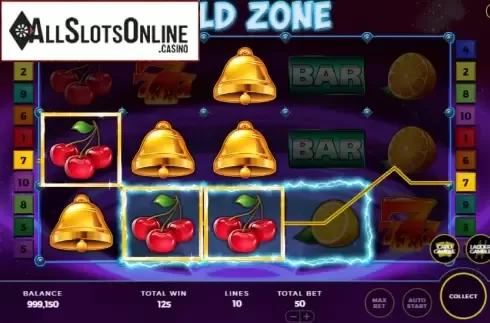 Win screen 3. Wild Zone from Bally