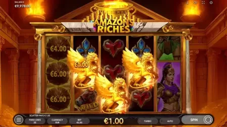 Amazons Riches slot screenshot 3