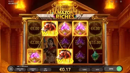 Amazons Riches slot screenshot 2