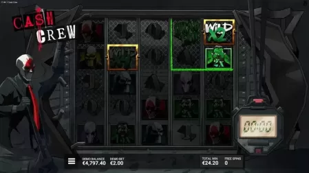 Cash Crew slot screenshot 4