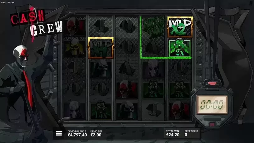 Cash Crew slot screenshot 4