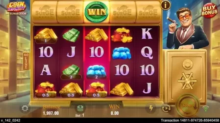 Coin infinity Surge Reel slot screenshot 2
