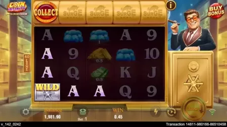Coin infinity Surge Reel slot screenshot 4