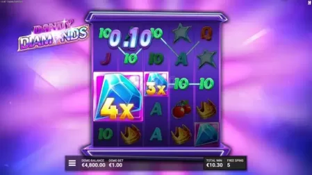 Dandy Diamonds slot screenshot 5