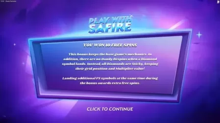 Dandy Diamonds slot screenshot 3