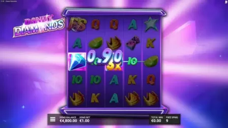 Dandy Diamonds slot screenshot 4