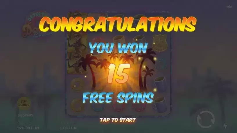 Detective Donut Kickback slot screenshot 3