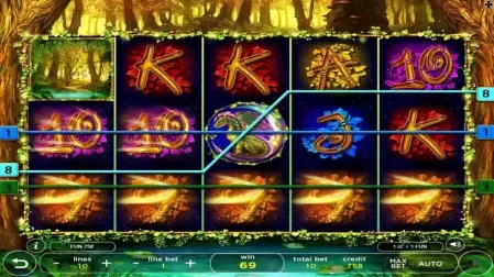 Forest Queen Deluxe slot screenshot 4