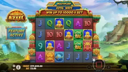 Fortunes of the Aztec slot screenshot 2