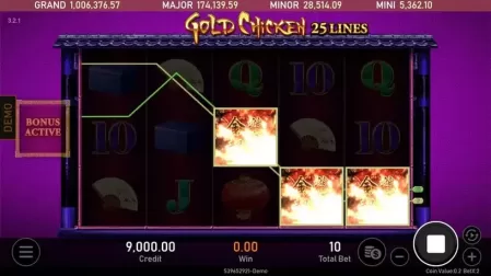 Gold Chicken slot screenshot 3