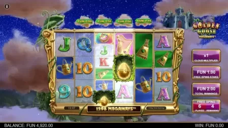 Golden Goose Megaways slot screenshot 3