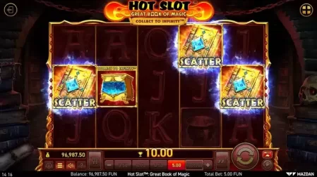 Hot Slot™: Great Book of Magic slot screenshot 3