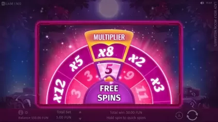 Lady Wolf Moon Megaways slot screenshot 4