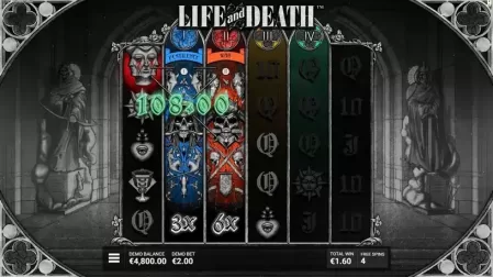 Life and Death slot screenshot 5