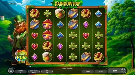 Rainbow Ray slot screenshot 1