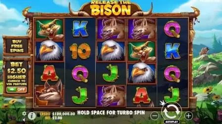 Release the Bison slot screenshot 1