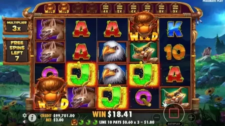 Release the Bison slot screenshot 5