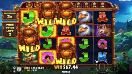 Release the Bison slot screenshot 6