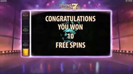 Sevens High slot screenshot 3